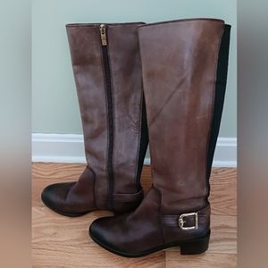 Vince Camuto womens leather riding boots
